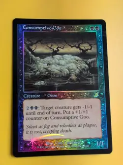 Consumptive Goo. ooze rare MTG Card. Scourge. Old Border FOIL. - Image 2