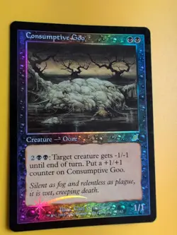Consumptive Goo. ooze rare MTG Card. Scourge. Old Border FOIL. - Image 3