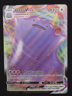 Pokemon Ditto VMAX 051/072 Shining Fates Ultra Rare Full Art Holo Card NM - Image 1