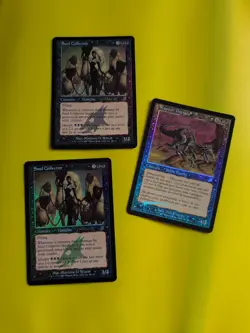 Soul Collector x2 & Putrid Raptor (foreign) MTG 3 Card.Scourge. Old Border FOIL. - Image 1