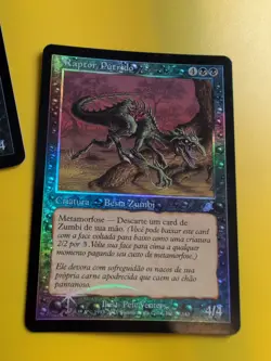 Soul Collector x2 & Putrid Raptor (foreign) MTG 3 Card.Scourge. Old Border FOIL. - Image 3