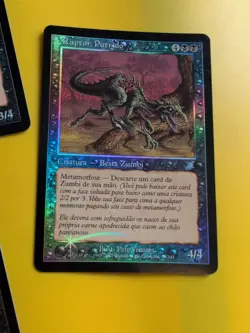 Soul Collector x2 & Putrid Raptor (foreign) MTG 3 Card.Scourge. Old Border FOIL. - Image 4