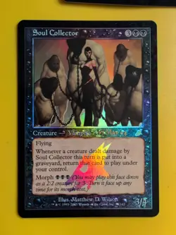 Soul Collector x2 & Putrid Raptor (foreign) MTG 3 Card.Scourge. Old Border FOIL. - Image 5
