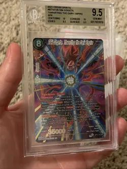 Dragon Ball Super Card Game SS4 Gogeta, BT14-129 SPR BGS 9.5 - Image 5