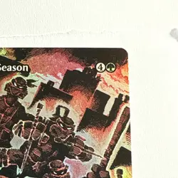 Doubling Season Foil Full Art Source Material MTG TMNT NM #2 - Image 4