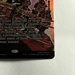 Doubling Season Foil Full Art Source Material MTG TMNT NM #2 - Image 5