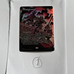 Doubling Season Foil Full Art Source Material MTG TMNT NM #1 - Image 1