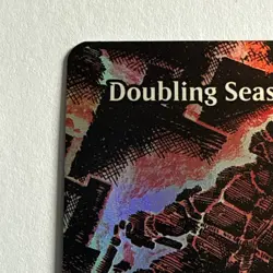 Doubling Season Foil Full Art Source Material MTG TMNT NM #1 - Image 3