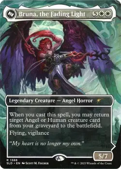 Bruna, the Fading Light - Thick Stock Extended Art SLD NM MTG - Image 1