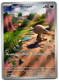 Paldean Wooper 102/094 - 🌊 Phantasmal Flames Pokemon TCG 🖤 - M/LP - Image 1