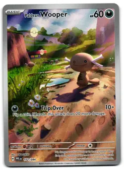 Paldean Wooper 102/094 - 🌊 Phantasmal Flames Pokemon TCG 🖤 - NM - Image 1