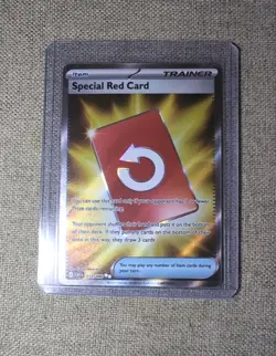 Pokemon TCG Special Red Card 106/083 English CHAOS RISING NM + Toploader - Image 5