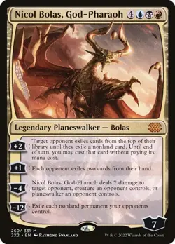 Nicol Bolas, God-Pharaoh 2XM LP MTG - Image 1