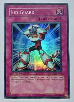 YuGiOh - Kid Guard - DP03-EN030 1st Edition - Super Rare Holo - NM - Image 1