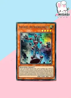 Yu-Gi-Oh! - Antikes Antriebsgerust OP26-DE005 Super Rare Karte TCG Tournament - Image 1