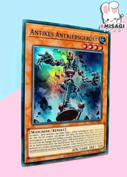 Yu-Gi-Oh! - Antikes Antriebsgerust OP26-DE005 Super Rare Karte TCG Tournament - Image 2