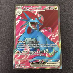 Salamence ex 177/159 Ultra Rare Journey Together Pokemon Card - NM - Image 1