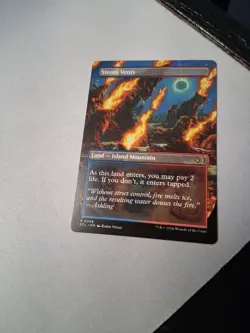 MTG Steam Vents (Borderless) Lorwyn Eclipsed - Image 2
