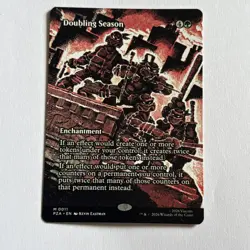 Doubling Season (Borderless) MTG [Teenage Mutant Ninja Turtles Eternal-Legal] - Image 1
