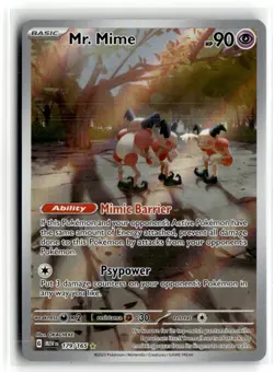 2023 Pokemon Scarlet & Violet 151 Mr. Mime #179/165 - Image 1