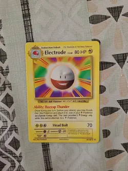 Carte Pokemon ELECTRODE 40/108 Rare XY12 EVOLUTIONS Anglaise - Image 1