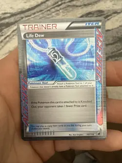 Life Dew 107/116 Holo Rare Nm Plasma Freeze - Image 1