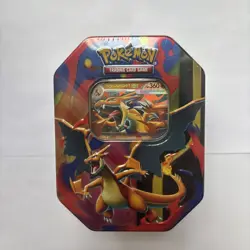 Pokemon Mega Charizard Y EX Tin - NEW SEALED - Image 1