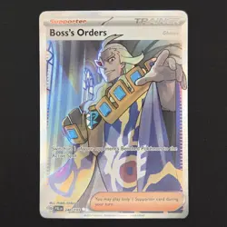 Pokemon TCG Card Boss's Orders 248/193 Paldea Evolved Ultra Rare Full Art - NM - Image 1