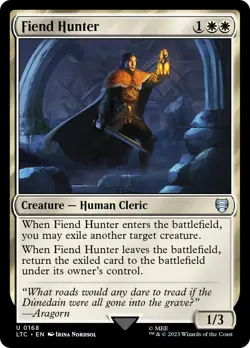 Fiend Hunter [The Lord of the Rings: Tales of Middle-Earth Commander] Magic MTG - Image 1
