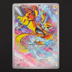 Pokemon TCG Card Zeraora 151/142 Stellar Crown Illustration Rare - NM - Image 1