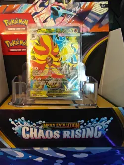 Pokemon Tcg Chaos Rising Mega Pyroar Ex 099/086 - Image 1