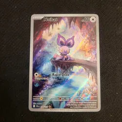 Noibat IllustrationRare 169/159 Journey Together Pokemon Card NM - Image 1