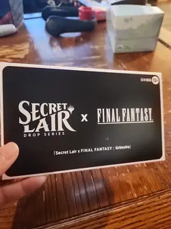 MTG Secret Lair x FINAL FANTASY: Grimoire JP NON-Foil Edition - Image 1