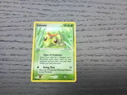 Pokemon Caterpie Reverse Holo 56/112 EX FireRed & LeafGreen NM - Image 1