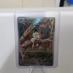 Pokemon TCG Meowth Me02: Phantasmal Flames 106/094 Holo IR 70 HP English - Image 1