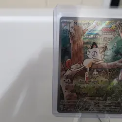 Pokemon TCG Meowth Me02: Phantasmal Flames 106/094 Holo IR 70 HP English - Image 2