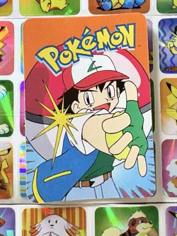 Pokemon 151 Vintage Pocket Monsters Vending HOLO Prism Sticker 2000 Nintendo - Image 5