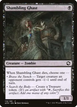 1x Shambling Ghast - NM - Forgotten Realms - SPARROW MAGIC - Image 1