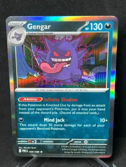 Pokemon Gengar Holo 050/088 Perfect Order Near Mint - Image 1