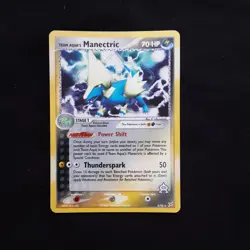 Pokemon TCG Team Aqua's Manectric 4/95 Team Magma vs Aqua Holo Rare 70 HP - Image 1