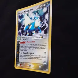 Pokemon TCG Team Aqua's Manectric 4/95 Team Magma vs Aqua Holo Rare 70 HP - Image 2
