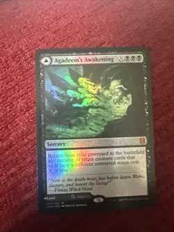 Magic the Gathering MTG Agadeem's Awakening / The Undercrypt Foil NM - Image 1