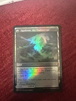 Magic the Gathering MTG Agadeem's Awakening / The Undercrypt Foil NM - Image 2