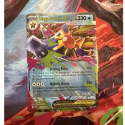 Pokemon Mega Starmie EX 021/088 POR Foil 330 HP 120 210 Water Stage 1 Card - Image 1