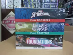 MTG FOUNDATIONS + SPIDER-MAN + LORWYN PLAY BOOSTER BOX LOT - Image 1