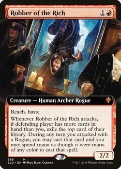 MTG Robber of the Rich (Extended Art) - 365 / English / Near Mint - Image 1