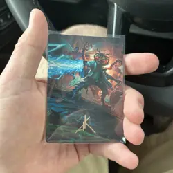 MTG Baxter Exzzperimental Zzientist #51/54 (Gold-Stamped Signature) TMNT Art - Image 1