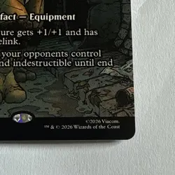 Donnie's Bo - Shadowspear (Borderless) 17 Teenage Mutant Ninja Turtles MTG NM - Image 4