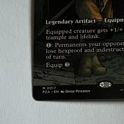 Donnie's Bo - Shadowspear (Borderless) 17 Teenage Mutant Ninja Turtles MTG NM - Image 5