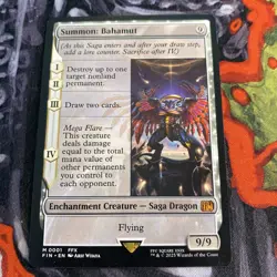 Summon: Bahamut 0001 MTG Final Fantasy (Regular) English - Pack Fresh NM 🔥 - Image 1